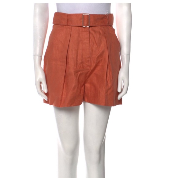 Matthew Bruch 100% Linen Pleated Shorts size 1 - Picture 1 of 3